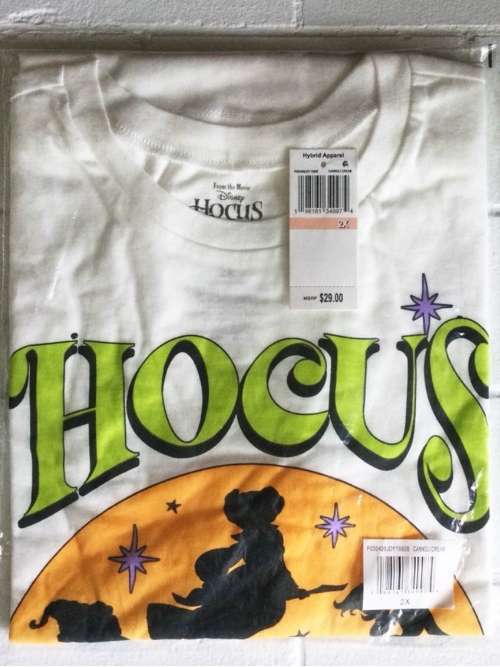 DISNEY Hocus Pocus Sanderson Sisters Tee – Plus Size 2X – NWT - Picture 2 of 9